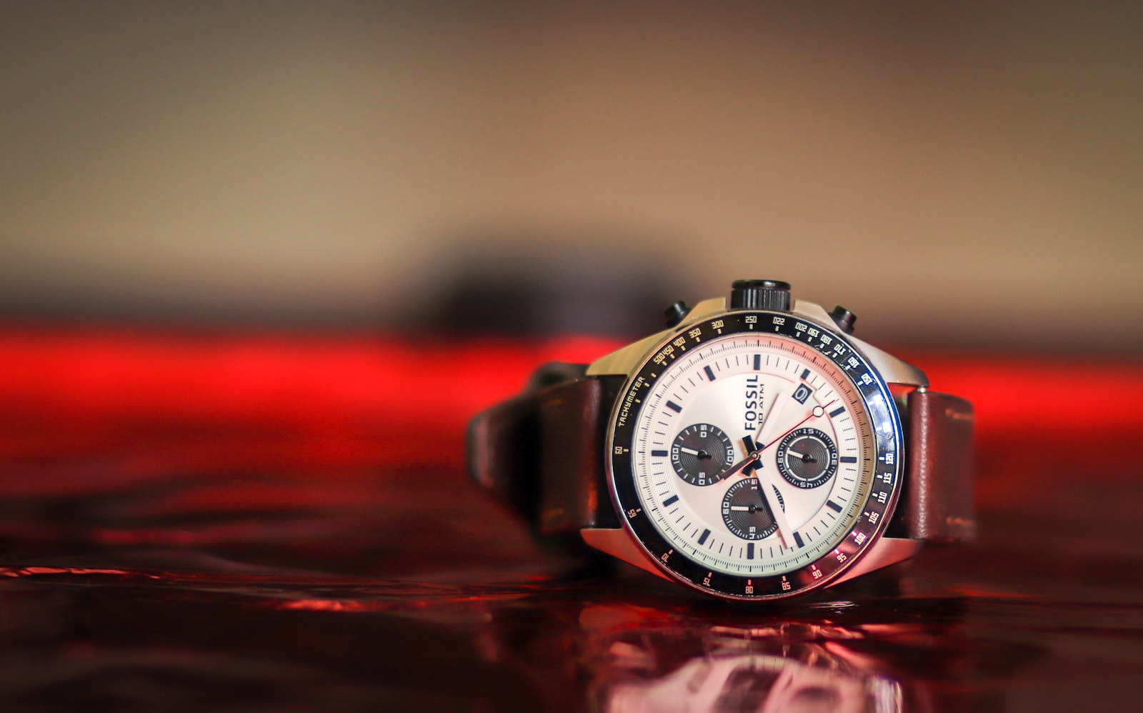Jaguar luxury watch close-up